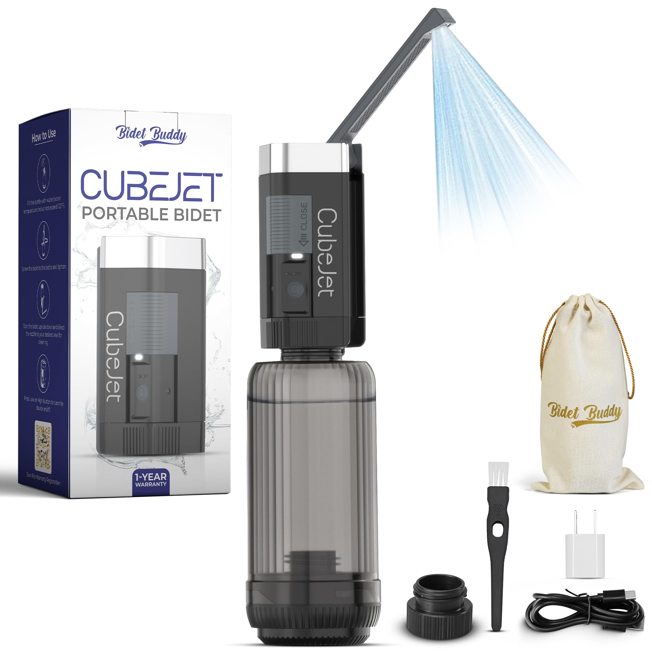 Bidet Buddy CubeJet Electric Bidet
