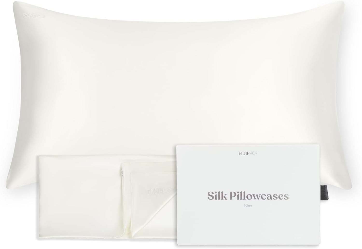 FluffCo Silk Pillowcase