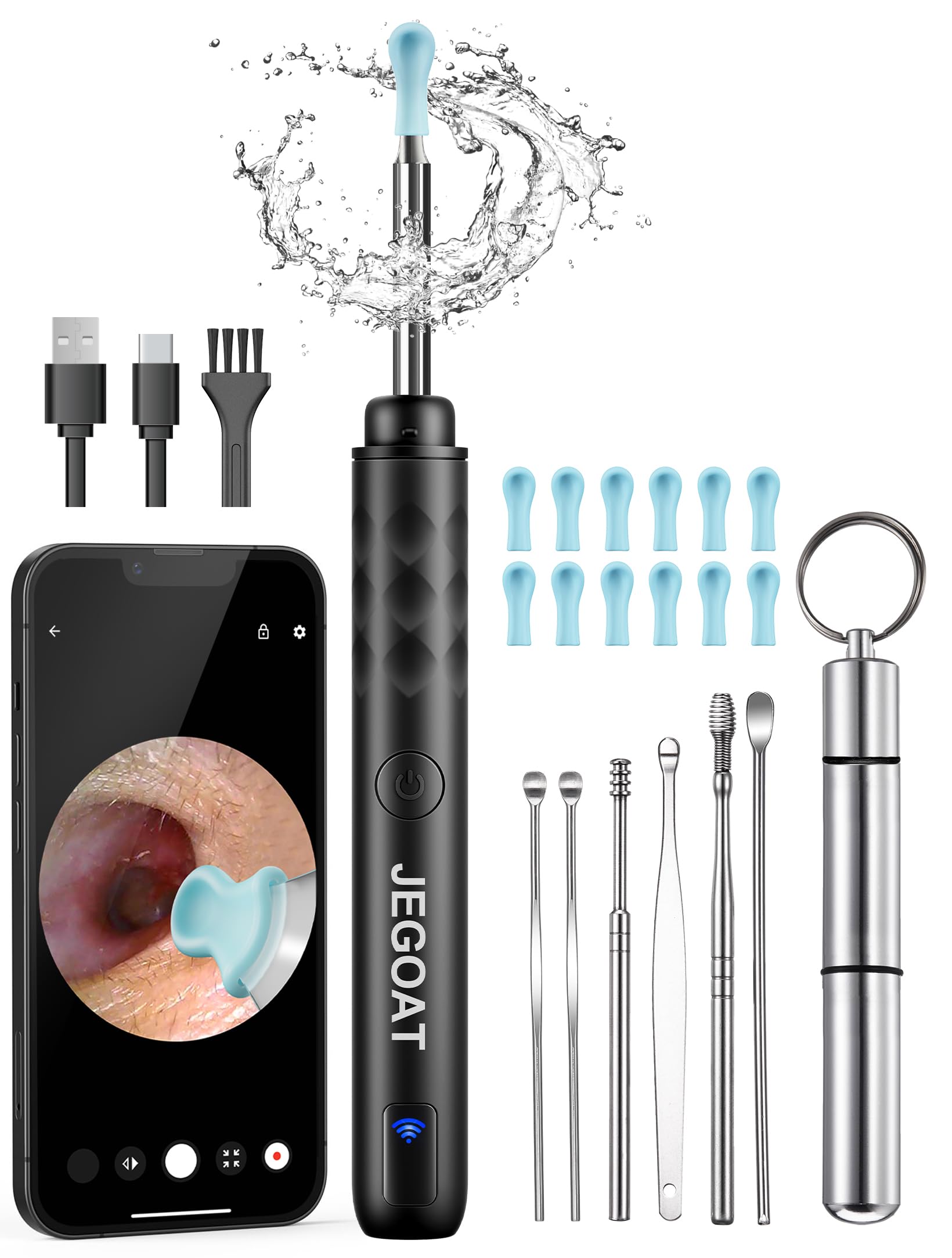 JEGOAT Ear Wax Removal Camera